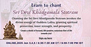 Read more about the article Unlocking the Power Within: Exploring the Origin and Immense Benefits of Chanting Sri Devi Khadgamala