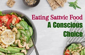Eating Sattvic food