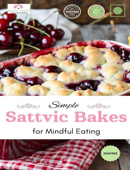 Sattvic Bakes Bookcover